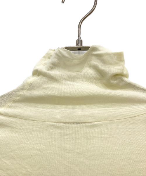AURALEE（オーラリー）AURALEE (オーラリー) HIGH GAUGE SHEER RIB TURTLE NECK イエロー サイズ:1の古着・服飾アイテム
