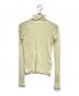 AURALEE（オーラリー）の古着「HIGH GAUGE SHEER RIB TURTLE NECK」｜イエロー