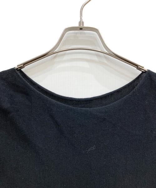Spick and Span（スピック＆スパン）Spick and Span (スピック＆スパン) ノースリーブ ペプラムニット ブラック サイズ:FREEの古着・服飾アイテム