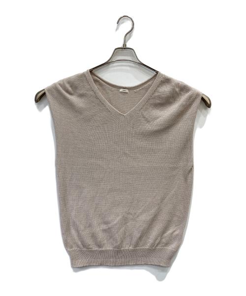 IENA（イエナ）IENA (イエナ) コットンギマ フレンチプルオーバー ベージュ サイズ:FREEの古着・服飾アイテム