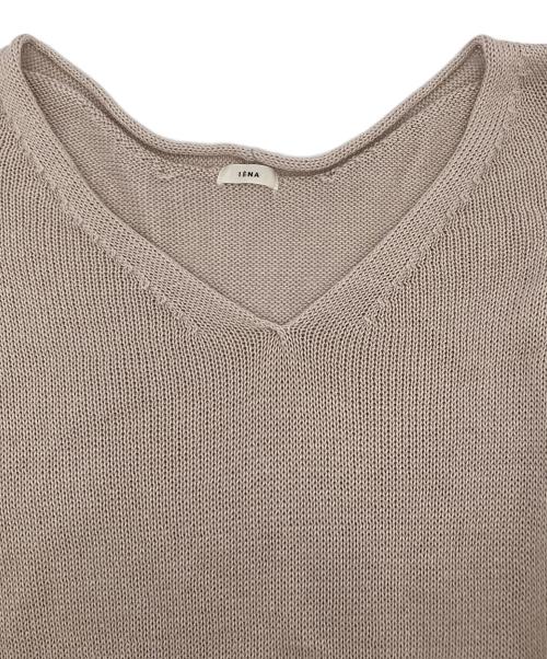 IENA（イエナ）IENA (イエナ) コットンギマ フレンチプルオーバー ベージュ サイズ:FREEの古着・服飾アイテム