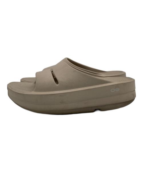 OOFOS（ウーフォス）OOFOS (ウーフォス) OOMEGA OOAHH ブラウン サイズ:24.5の古着・服飾アイテム