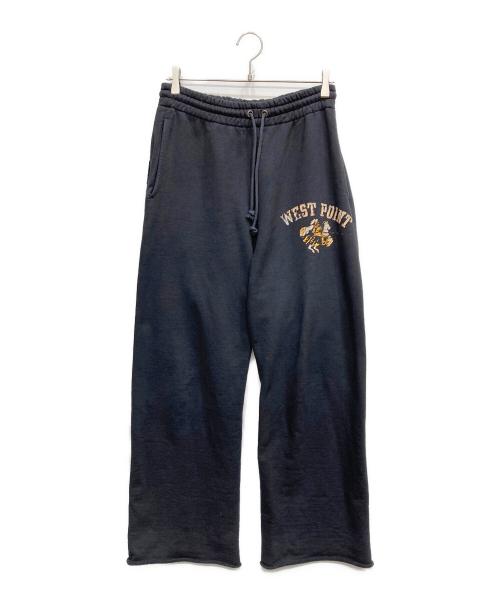 BOWWOW（バウワウ）BOWWOW (バウワウ) SCREAMIN INDIANS SWEAT PANTS AGED ブラック サイズ:Mの古着・服飾アイテム
