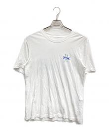 JACOB COHEN（ヤコブコーエン）の古着「プリントTシャツ」｜ホワイト
