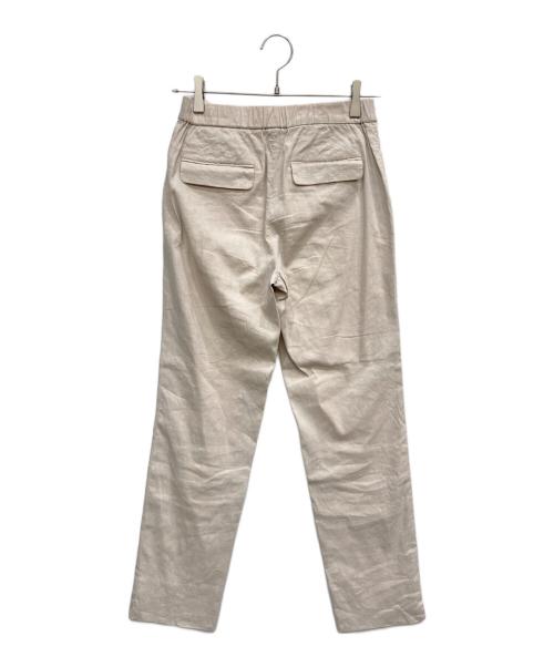 theory luxe（セオリーリュクス）theory luxe (セオリーリュクス) リネンテーパードパンツ ベージュ サイズ:36の古着・服飾アイテム