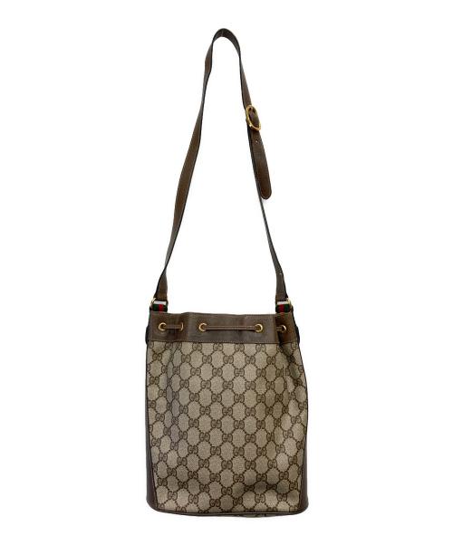 GUCCI（グッチ）GUCCI (グッチ) シェリーラインショルダーバッグ ベージュの古着・服飾アイテム