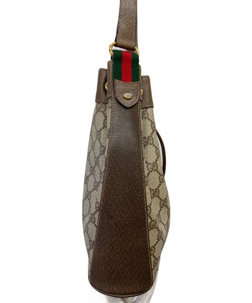 GUCCI（グッチ）GUCCI (グッチ) シェリーラインショルダーバッグ ベージュの古着・服飾アイテム