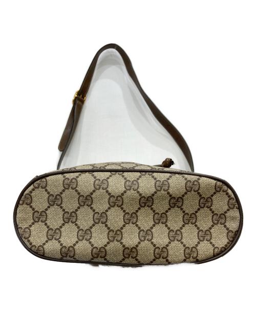 GUCCI（グッチ）GUCCI (グッチ) シェリーラインショルダーバッグ ベージュの古着・服飾アイテム