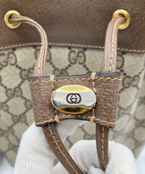 GUCCI（グッチ）GUCCI (グッチ) シェリーラインショルダーバッグ ベージュの古着・服飾アイテム