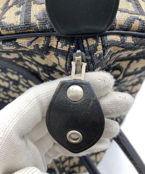 Christian Dior（クリスチャン ディオール）Christian Dior (クリスチャン ディオール) ミニボストンバッグ ネイビーの古着・服飾アイテム