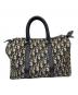 Christian Dior (クリスチャン ディオール) ミニボストンバッグ ネイビー：45000円
