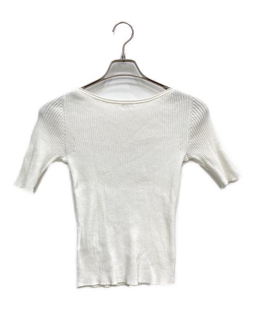 IENA（イエナ）IENA (イエナ) 半袖カットソー ホワイト サイズ:FREEの古着・服飾アイテム