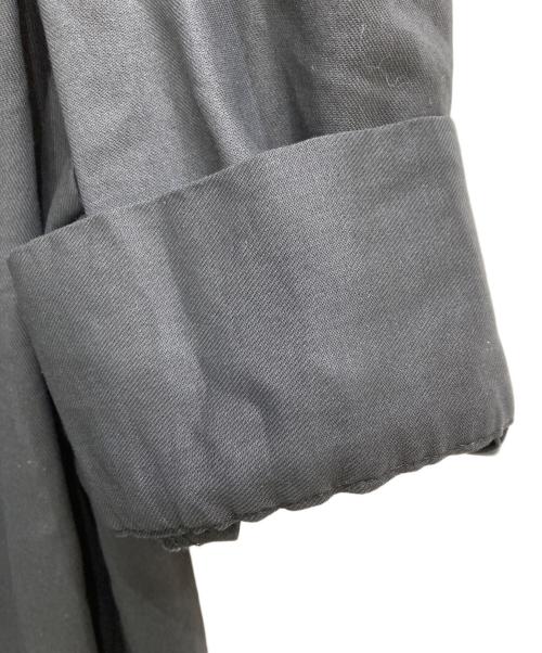 IENA（イエナ）IENA (イエナ) コットンビエラフリルハーフスリーブブラウス ブラック サイズ:FREEの古着・服飾アイテム