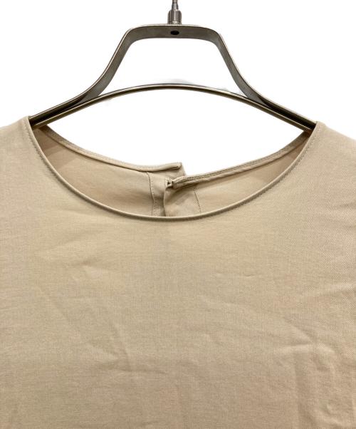 BALLSEY（ボールジィ）BALLSEY (ボールジィ) クリスタルコットン チュニックブラウス ベージュ サイズ:36の古着・服飾アイテム