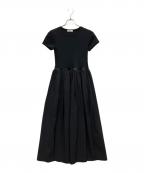 Myweaknessマイウィークネス）の古着「Combi Dress」｜ブラック