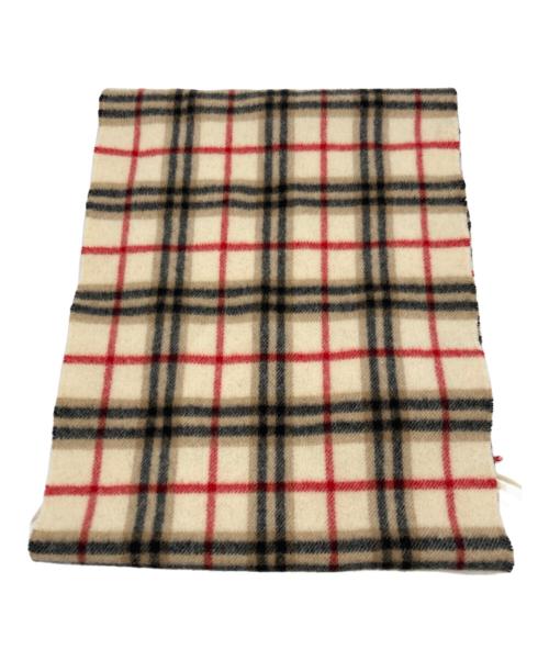 Burberry's（バーバリーズ）Burberry's (バーバリーズ) マフラー ベージュの古着・服飾アイテム