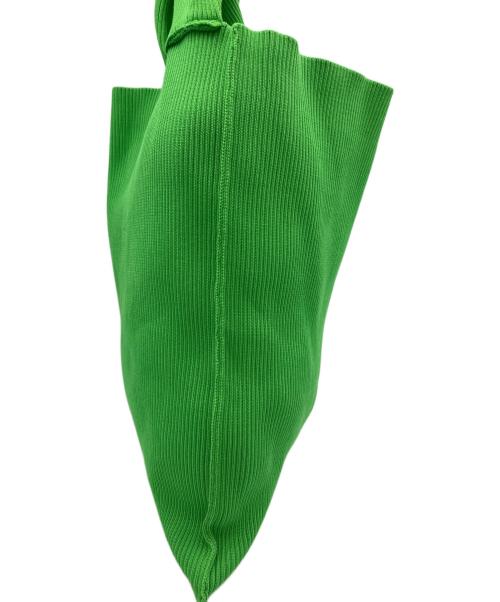 PERVERZE（パーバーズ）PERVERZE (パーバーズ) リブラインバッグ グリーンの古着・服飾アイテム