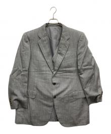 Burberry's（バーバリーズ）の古着「ジレ付ウールテーラードジャケット」｜グレー