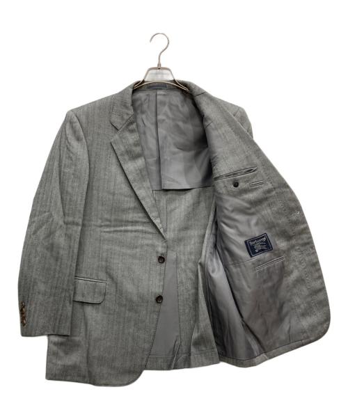 Burberry's（バーバリーズ）Burberry's (バーバリーズ) ジレ付ウールテーラードジャケット グレー サイズ:175の古着・服飾アイテム
