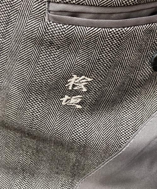 Burberry's（バーバリーズ）Burberry's (バーバリーズ) ジレ付ウールテーラードジャケット グレー サイズ:175の古着・服飾アイテム