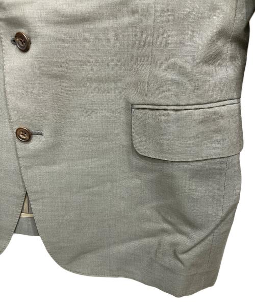 Burberry's（バーバリーズ）Burberry's (バーバリーズ) ウールテーラードジャケット カーキ サイズ:175の古着・服飾アイテム