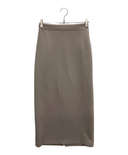 Demi-Luxe Beams（デミルクス ビームス）Demi-Luxe BEAMS (デミルクス ビームス) ダンボール タイトスカート ベージュ サイズ:Mの古着・服飾アイテム