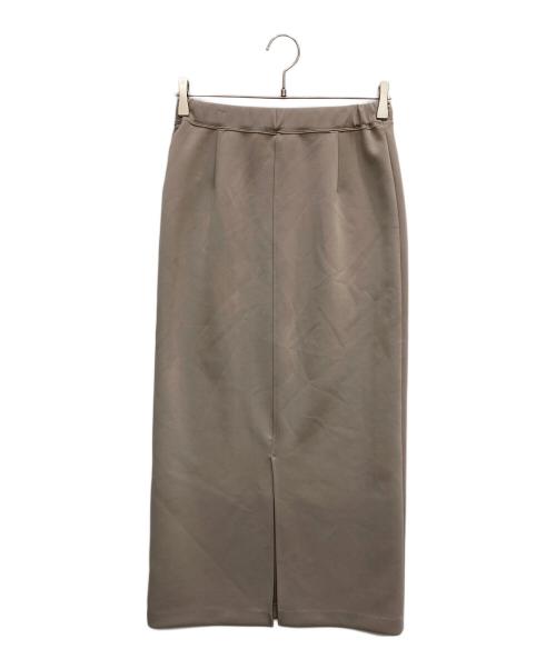 Demi-Luxe Beams（デミルクス ビームス）Demi-Luxe BEAMS (デミルクス ビームス) ダンボール タイトスカート ベージュ サイズ:Mの古着・服飾アイテム