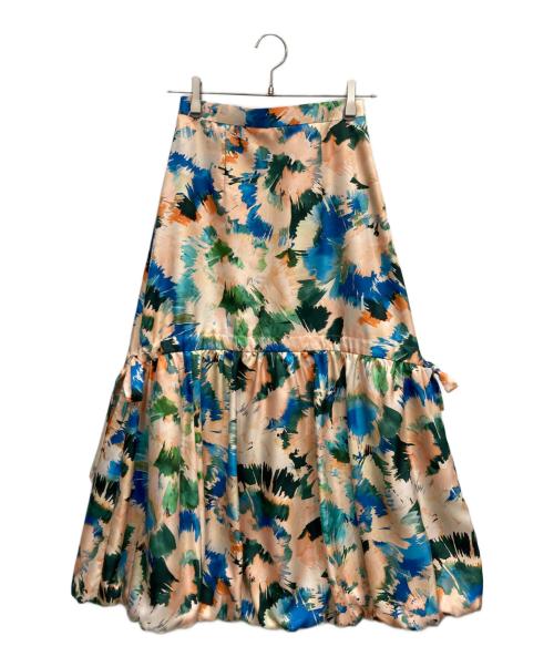 allureville（アルアバイル）allureville (アルアバイル) スカート オレンジ サイズ:1の古着・服飾アイテム