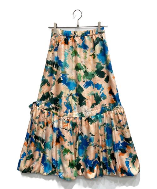 allureville（アルアバイル）allureville (アルアバイル) スカート オレンジ サイズ:1の古着・服飾アイテム