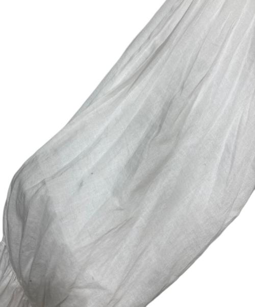 Plage（プラージュ）Plage (プラージュ) COTTON SHIRRING ブラウス ホワイト サイズ:FREEの古着・服飾アイテム