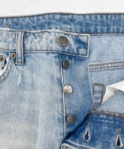 Ksubi（スビ）Ksubi (スビ) ダメージデニムパンツ ブルー サイズ:34の古着・服飾アイテム