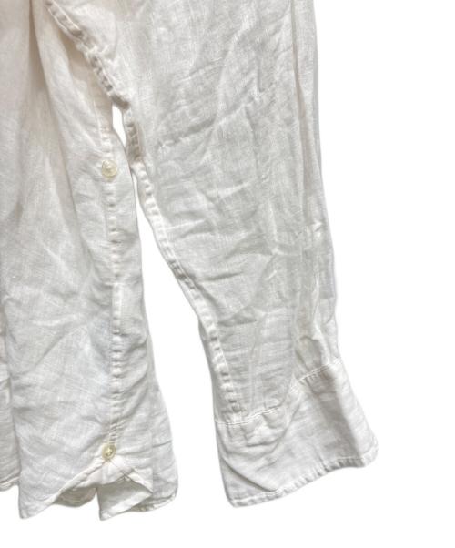 SLOBE IENA（スローブ イエナ）SLOBE IENA (スローブ イエナ) リネンコットンカシュクールシャツ ホワイト サイズ:FREEの古着・服飾アイテム
