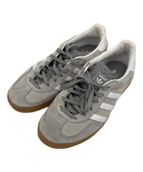 adidas（アディダス）adidas (アディダス) GAZELLE INDOOR グレー サイズ:24cmの古着・服飾アイテム