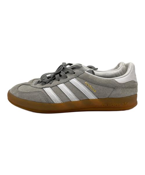 adidas（アディダス）adidas (アディダス) GAZELLE INDOOR グレー サイズ:24cmの古着・服飾アイテム