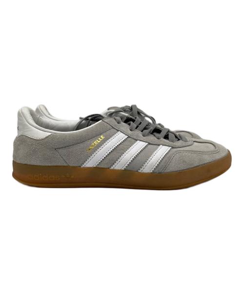 adidas（アディダス）adidas (アディダス) GAZELLE INDOOR グレー サイズ:24cmの古着・服飾アイテム