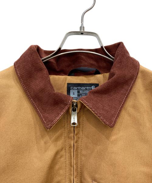 CarHartt（カーハート）CarHartt (カーハート) デトロイト ジャケット ブラウン サイズ:Sの古着・服飾アイテム