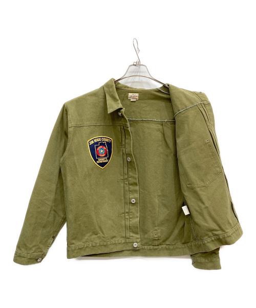 BACKERS（バッカーズ）Backers (バッカーズ) ワークジャケット オリーブ サイズ:Lの古着・服飾アイテム