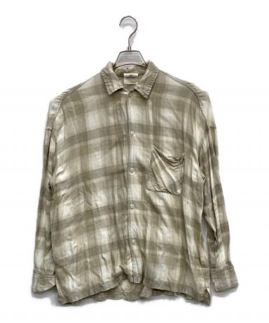 中古・古着通販】REMI RELIEF (レミレリーフ) CHECK 2 WAY SHIRT