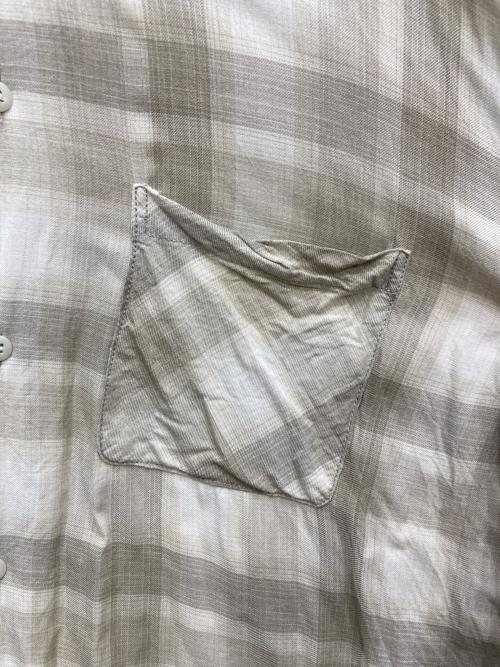 REMI RELIEF（レミレリーフ）REMI RELIEF (レミレリーフ) CHECK 2 WAY SHIRT グリーン サイズ:FREEの古着・服飾アイテム