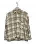 REMI RELIEF（レミレリーフ）の古着「CHECK 2 WAY SHIRT」｜グリーン