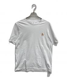 maison kitsune（メゾンキツネ）の古着「CHILLAX FOX PATCH REGULAR TEE SHIRT」｜ホワイト
