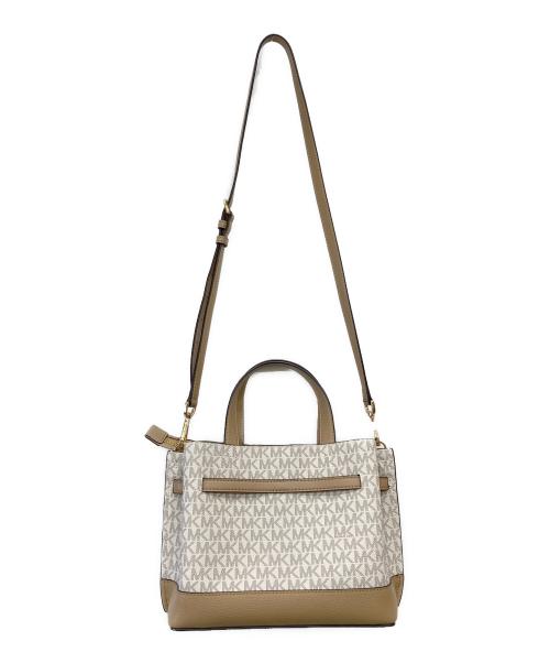 MICHAEL KORS（マイケルコース）MICHAEL KORS (マイケルコース) 2WAYバッグ ベージュの古着・服飾アイテム