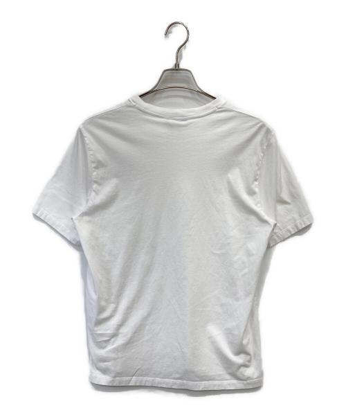 maison kitsune（メゾンキツネ）MAISON KITSUNE (メゾンキツネ) FOX HEAD PATCH REGULAR TEE SHIRT ホワイト サイズ:Sの古着・服飾アイテム