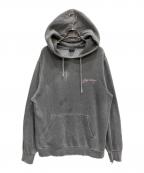 stussyステューシー）の古着「ロゴパーカー」｜グレー
