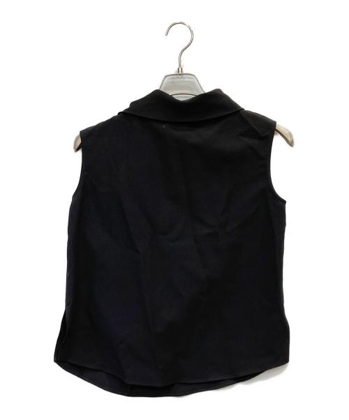 laube blanc（ローブブラン）LAUBE BLANC (ローブブラン) Side Bow-tie Tops ホワイト サイズ:FREEの古着・服飾アイテム