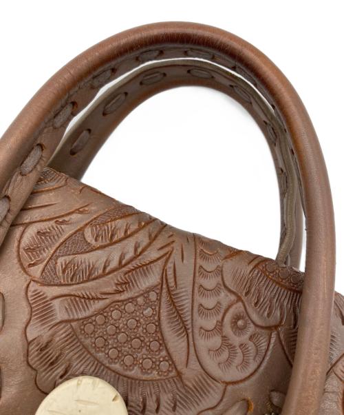Carving Tribes（カービングトライブス）CARVING TRIBES (カービングトライブス) ショルダーバッグ ブラウンの古着・服飾アイテム