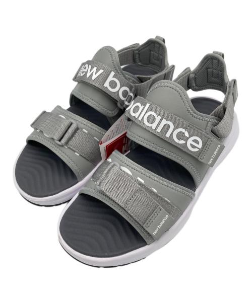 NEW BALANCE（ニューバランス）NEW BALANCE (ニューバランス) ストラップサンダル グレー サイズ:25cm 未使用品の古着・服飾アイテム