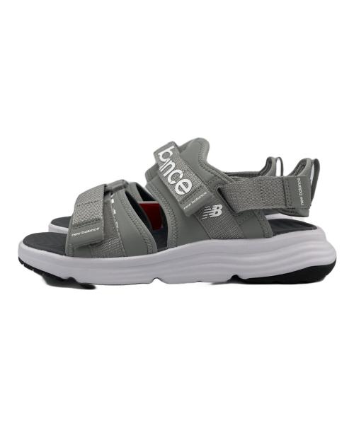 NEW BALANCE（ニューバランス）NEW BALANCE (ニューバランス) ストラップサンダル グレー サイズ:25cm 未使用品の古着・服飾アイテム
