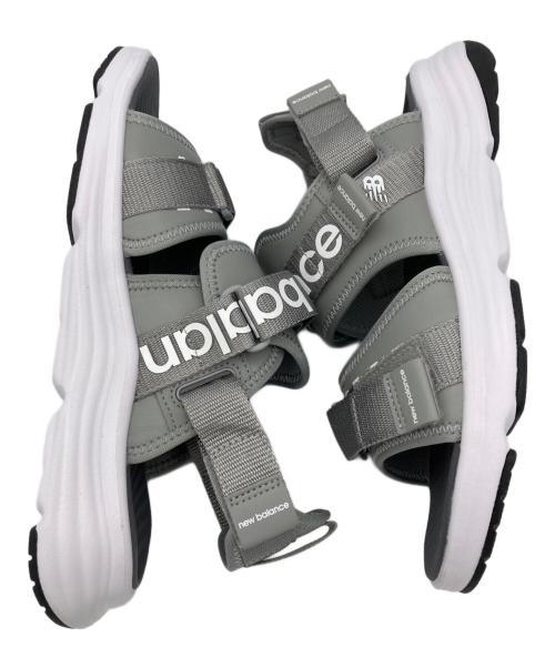 NEW BALANCE（ニューバランス）NEW BALANCE (ニューバランス) ストラップサンダル グレー サイズ:25cm 未使用品の古着・服飾アイテム