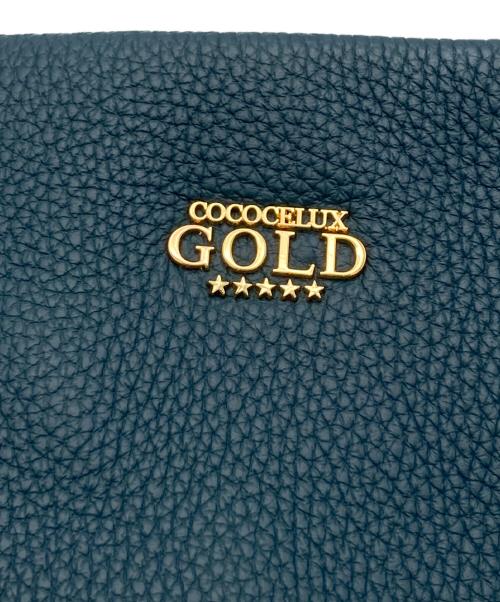 COCOCELUXGOLD（ココセリュックスゴールド）COCOCELUXGOLD (ココセリュックスゴールド) フロンジショルダーバッグ グリーンの古着・服飾アイテム
